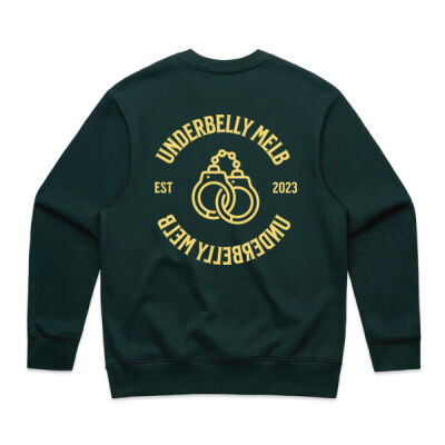 Underbelly prison greens  crew jumper  Thumbnail