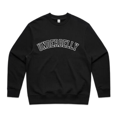 Underbelly athletic crew jumper salt n pepper Thumbnail