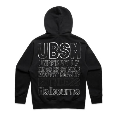 Ruthless zipped hoodie. Thumbnail