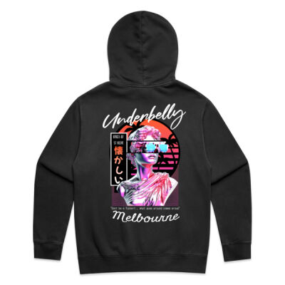 Japanese sunrise faded hoodie Thumbnail