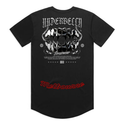 underbelly teeth curved tee Thumbnail