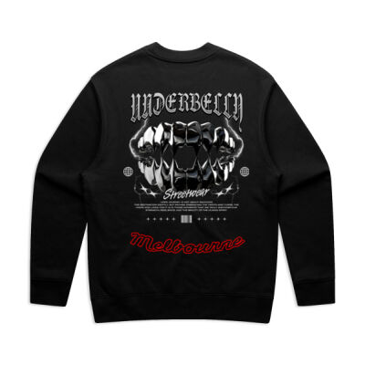 underbelly teeth relaxed crew jumper Thumbnail