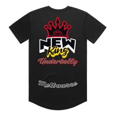 New King. curved tee Thumbnail