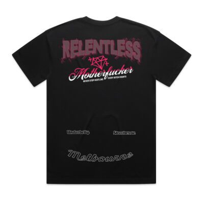 Relentless motherf#*ker oversized tee Thumbnail
