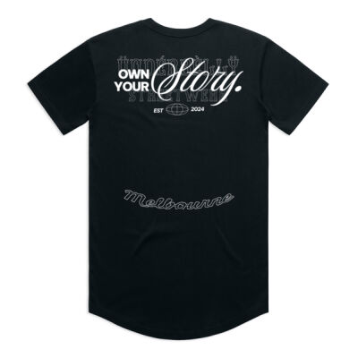 own your story curved tee Thumbnail