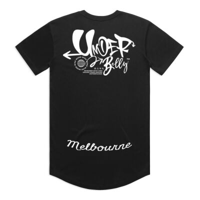 world wide curved tee Thumbnail