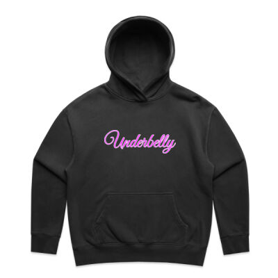 DONT TEST HER Women's faded hoodie. Thumbnail