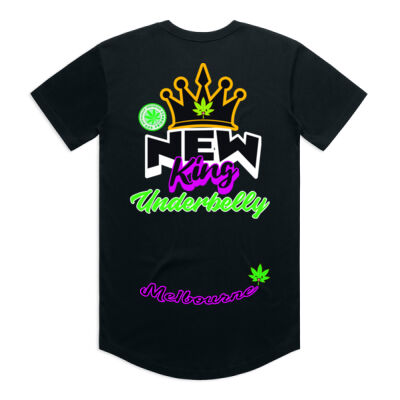 New King. 420 friendly curved tee Thumbnail