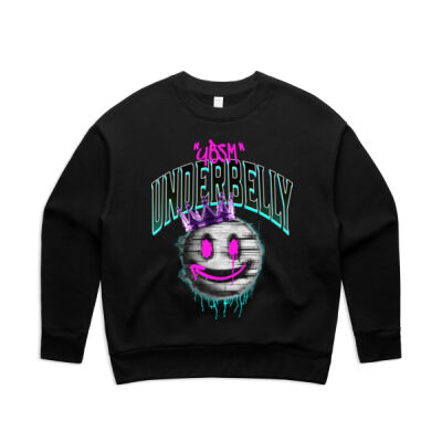 Underbelly :) women's crew jumper Thumbnail