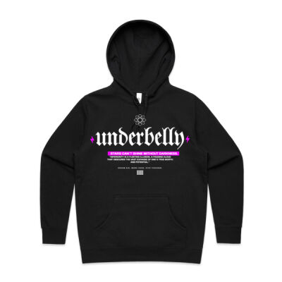 shine without darkness women's hoodie. Thumbnail