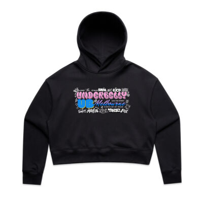 women's Sick AF crop hoodie 2  Thumbnail