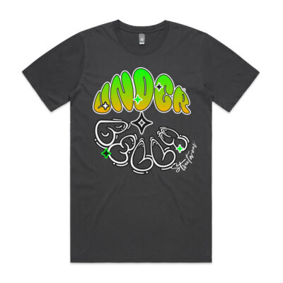 Bubble font faded tee Thumbnail
