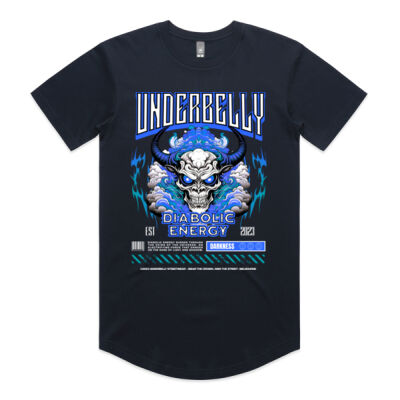 Diabolic energy curved tee Thumbnail