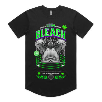 Bleach curved tee 420 friendly. Thumbnail