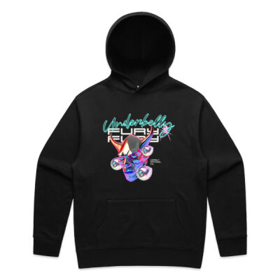 FURY relaxed hoodie. Thumbnail