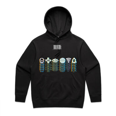 Glitch reverse hoodie Thumbnail