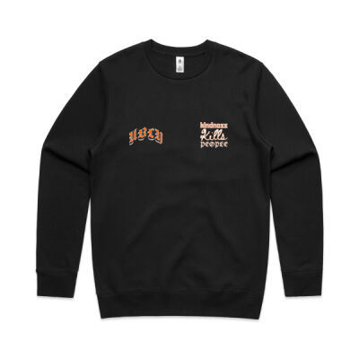 Kindness kills people crew jumper Thumbnail