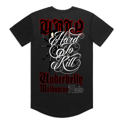 HardToKill  MelbourneMade curved tee Thumbnail