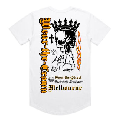 Wear the Crown curved tee Thumbnail