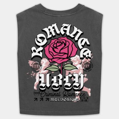 criminal romance women's muscle tee Thumbnail